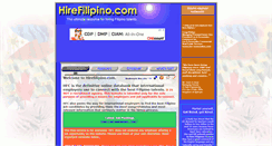 Desktop Screenshot of hirefilipino.com